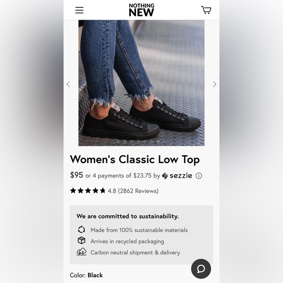 Nothing New Low Top Sneakers - Picture 9 of 15